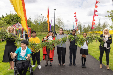 Related Argent Claremont Park ribbon cutting.jpg